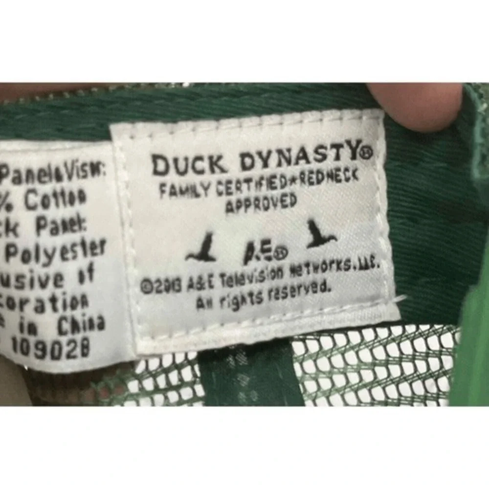 Duck Dynasty A&E TV Series Mesh Trucker Snapback‎ Hat Cap Camo Orange New 2013